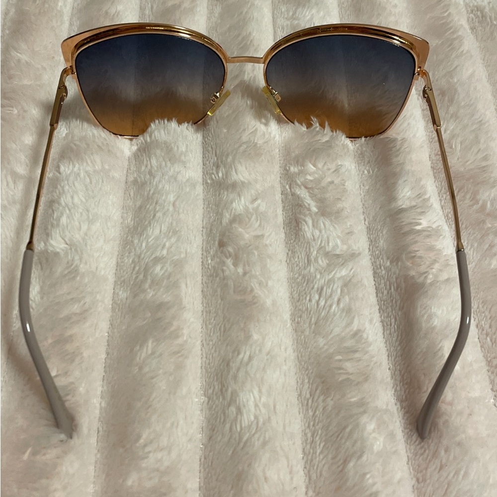 Gradient Mauve Pink Sunglasses